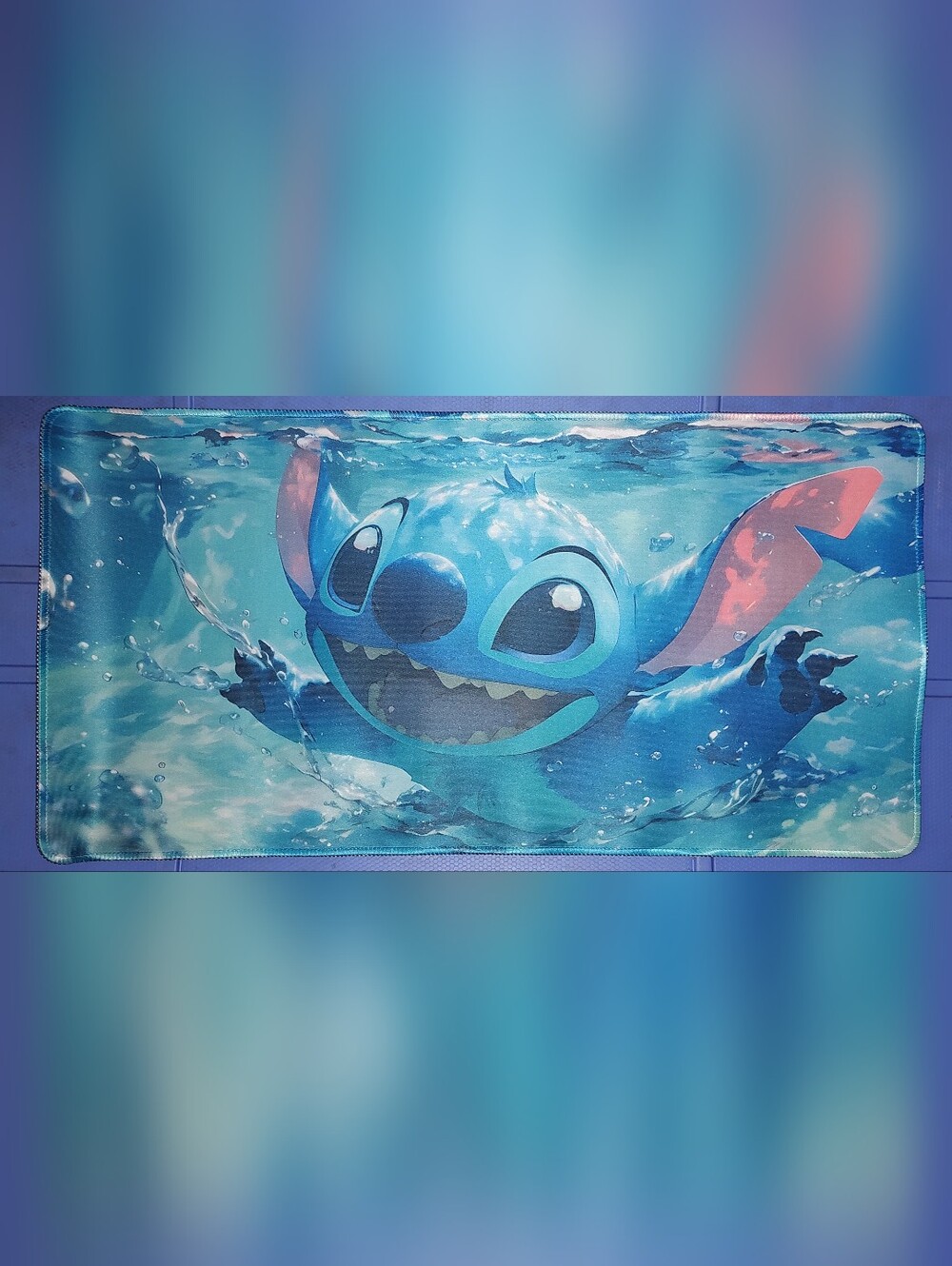 New! Stitch Desk Mat/ Mouse Pad 12"X24"